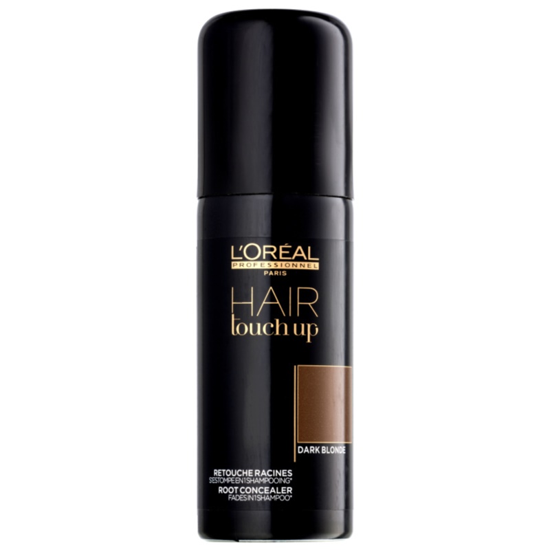 L’Oréal Professionnel  HAIR TOUCH UP Dark Blonde თმის შესაფერი სპრეი კორექტორი - Მუქი ქერა - 75 მლ